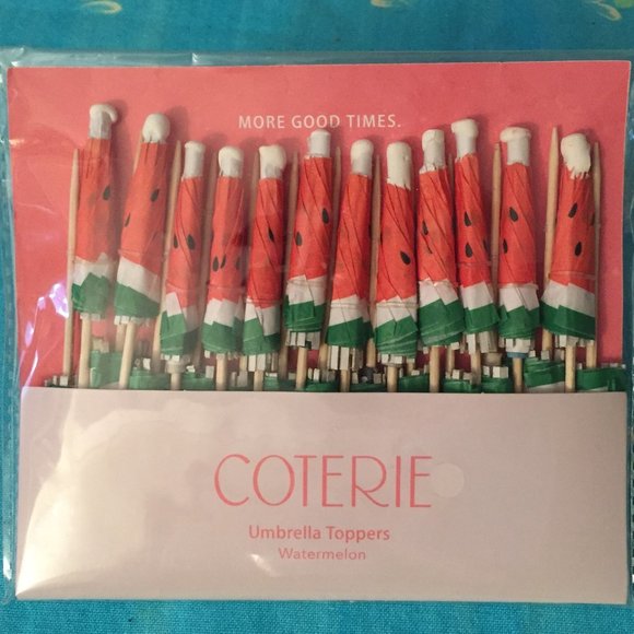 NIP 25x Cocktail Umbrella Parasol, 6 sets availabl - Picture 4 of 5